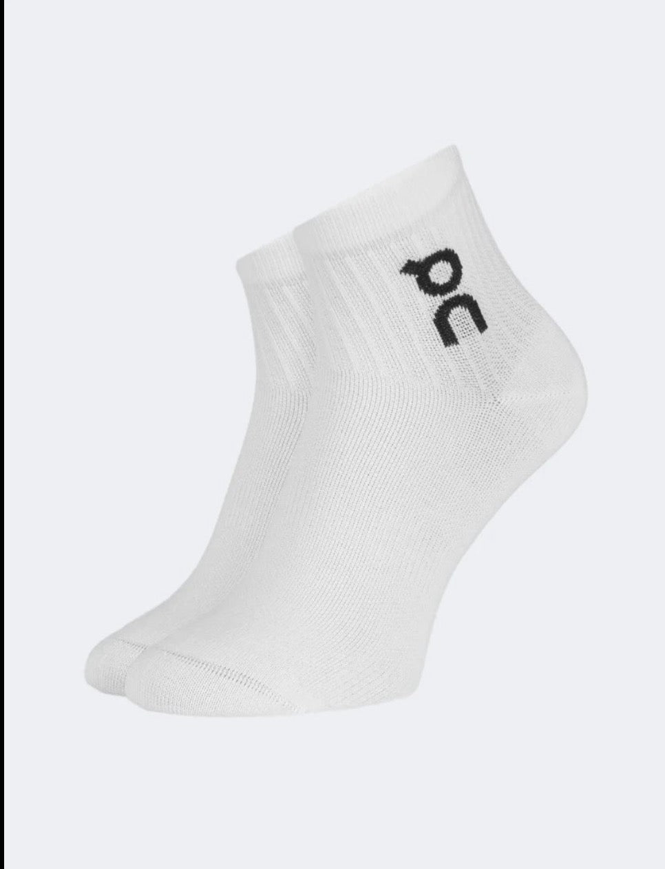 On medium socks
